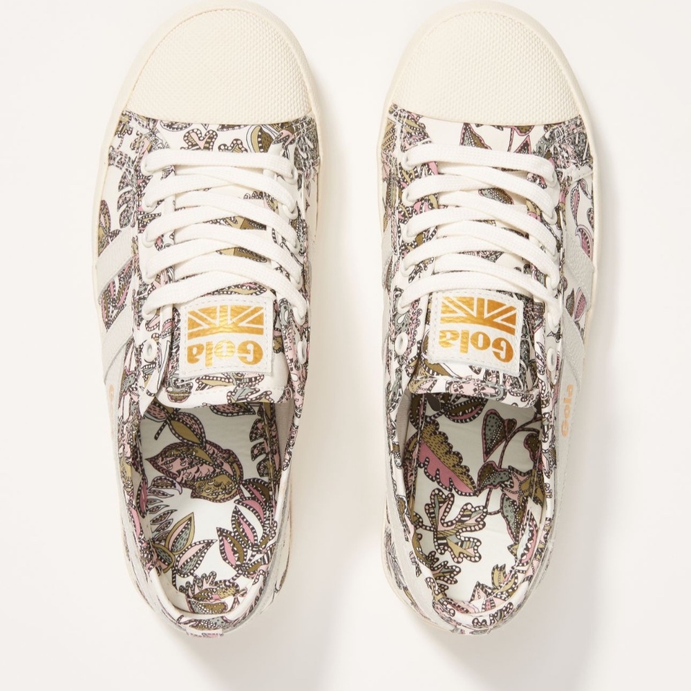 Gola Camo Leather Sneakers